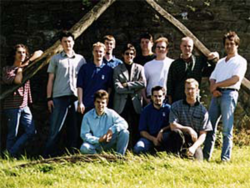 Teamfoto Die Siedler III – Entwicklerteam von Blue Byte