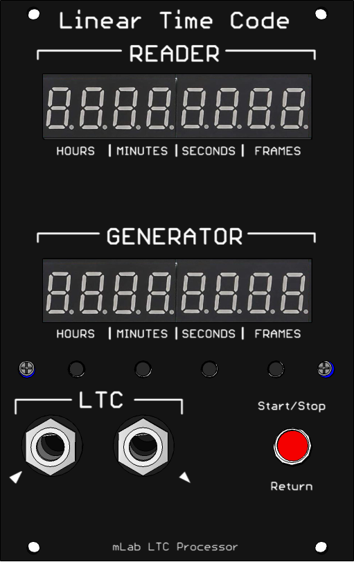 16HP Eurorack LTC Processor