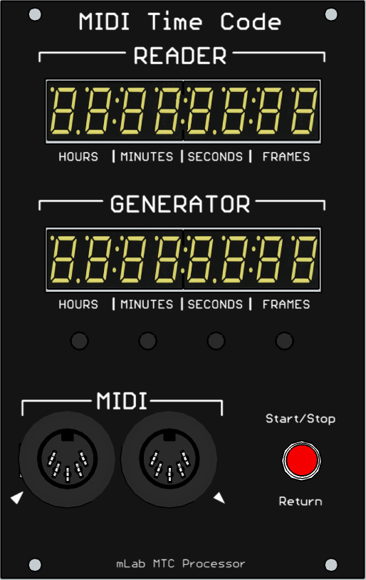 16HP Eurorack MTC Processor